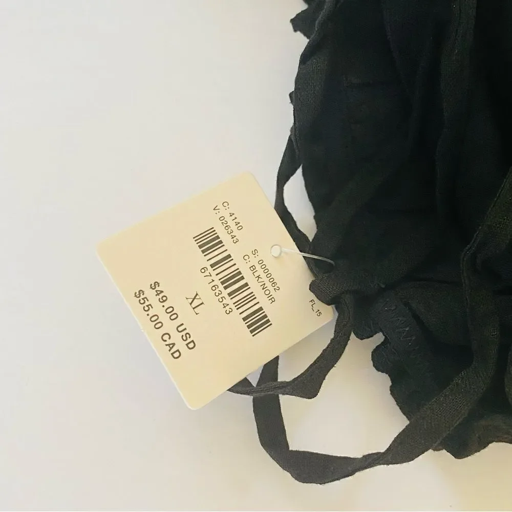 Anthropologie Ruched Sweetheart Bralette Sz XL NWT